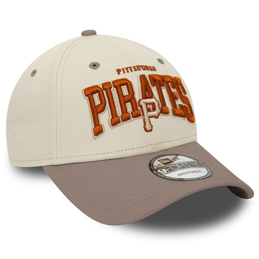 New Era - 9Forty Pittsburgh Pirates White Crown - Ivory